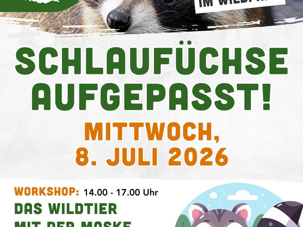 Workshop für Kinder im Cumberland Wildpark