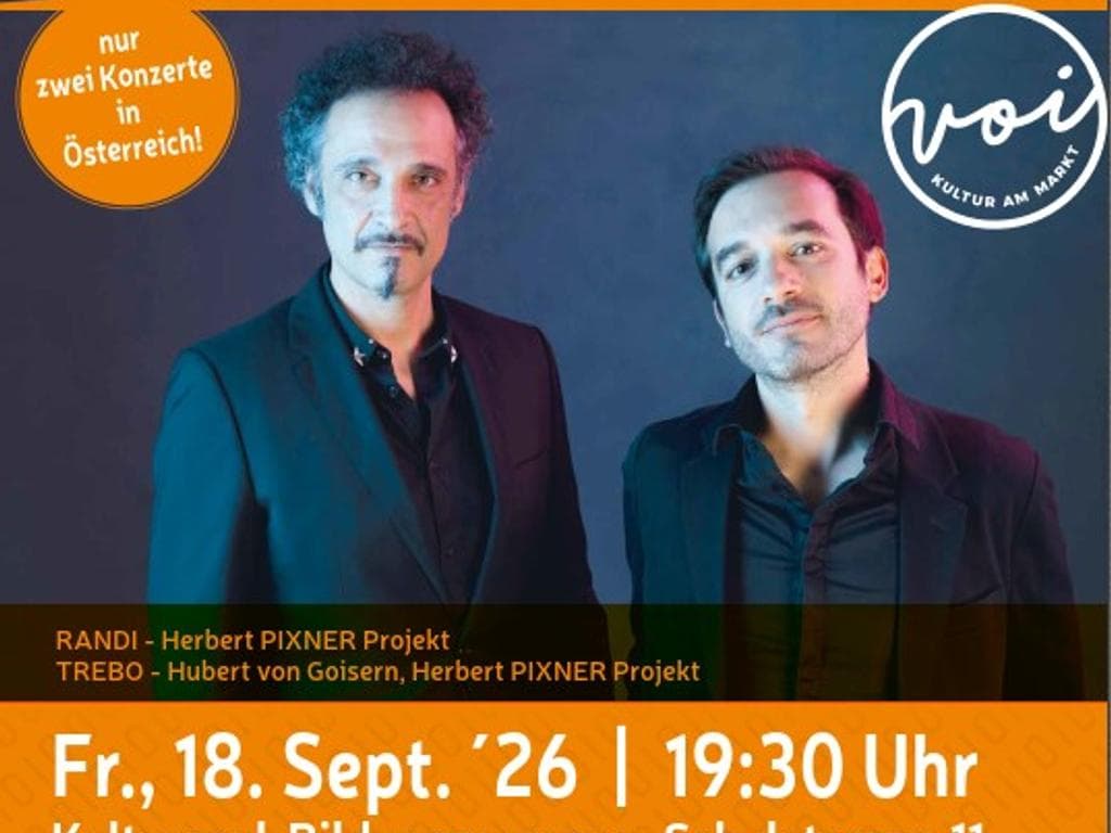 Konzert Manuel Randi & Alessandro Trebo