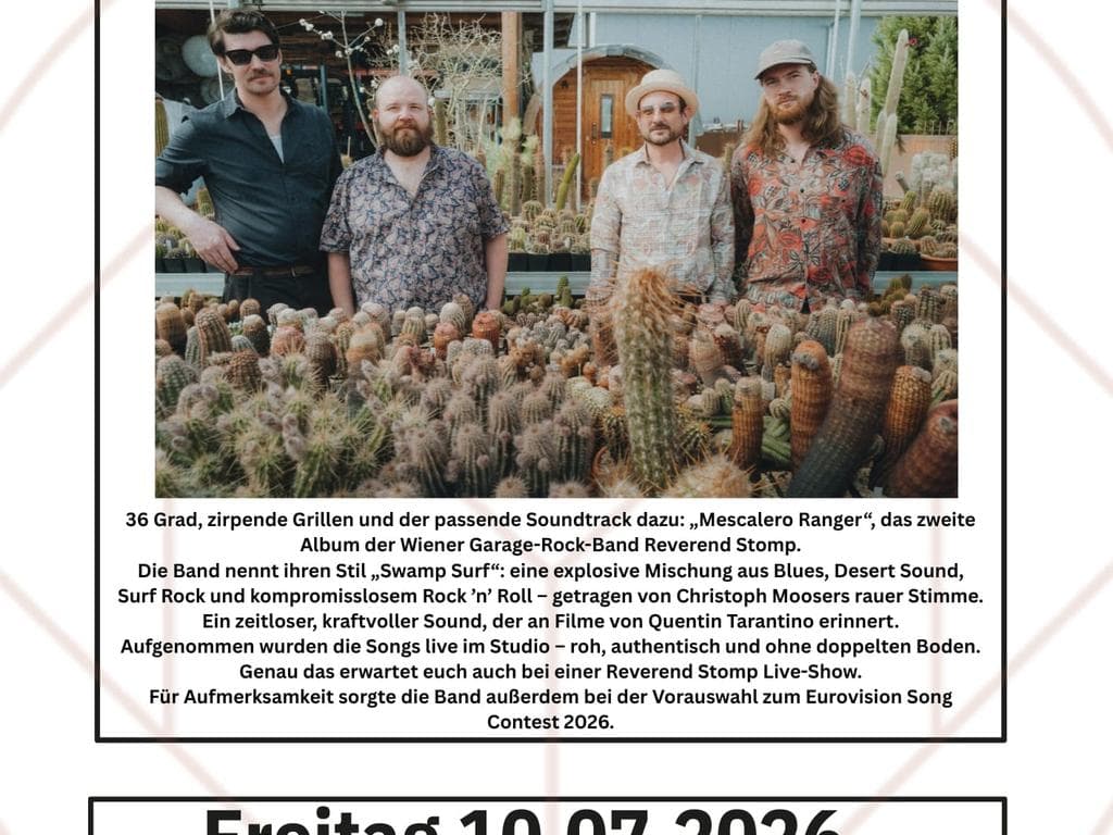 Konzert: Reverend Stomp