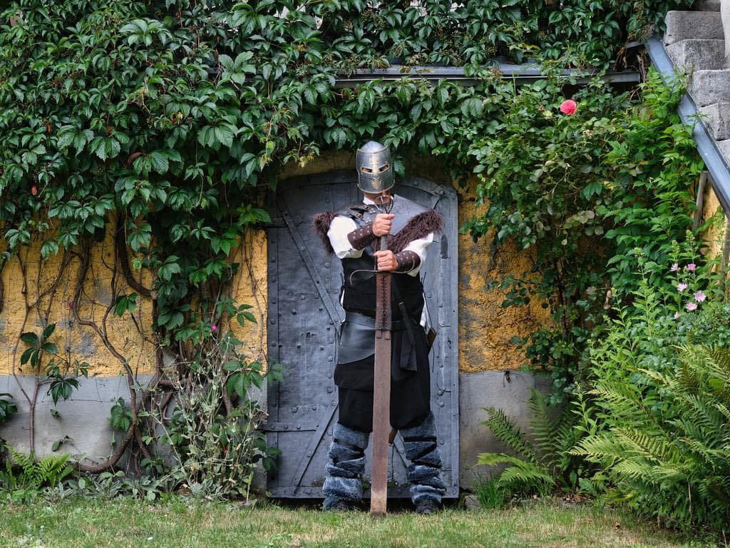 Helmbrecht auf Schloss Sprinzenstein