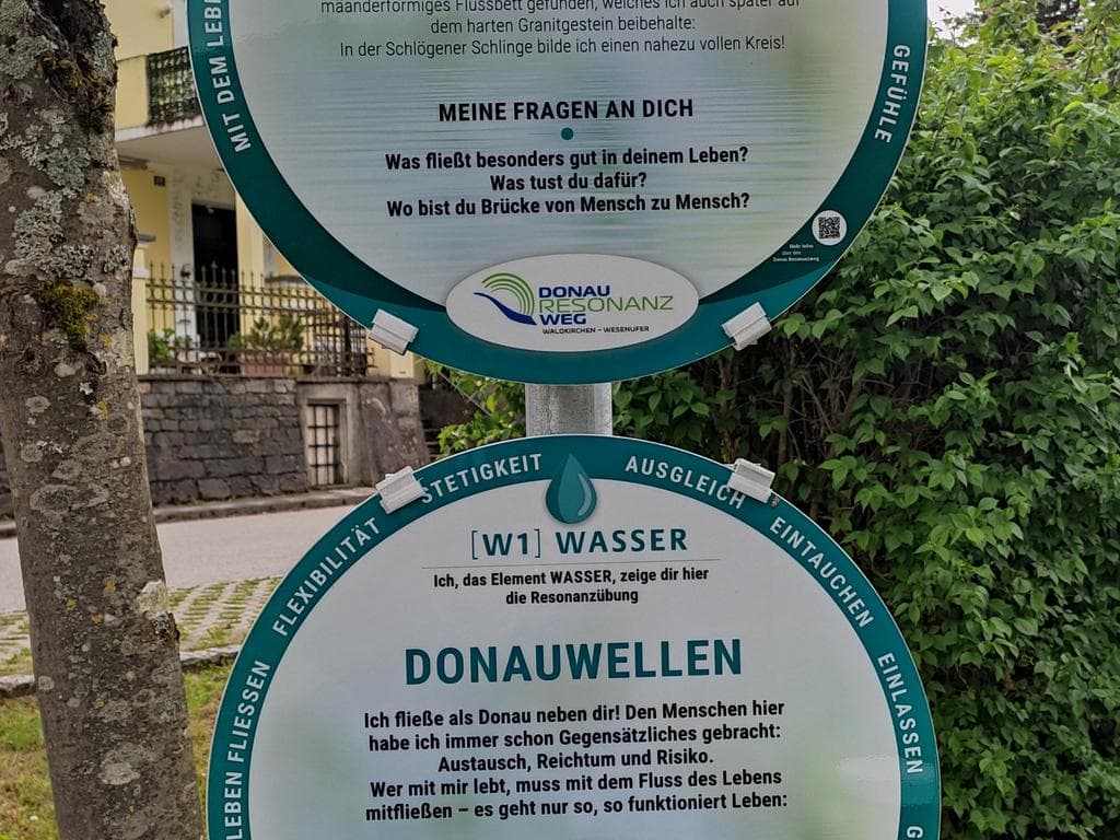 Wandern verbindet - gemeinsam (etwas) bewegen am Donau-Resonanzweg