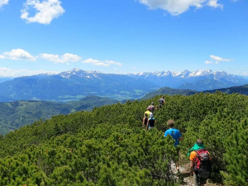 Leonsberg Überschreitung mit dem Alpenverein Mondsee