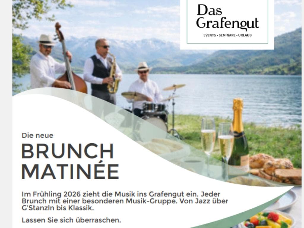 Vatertags-Brunch mit Freibier und Leberkäse im Grafengut