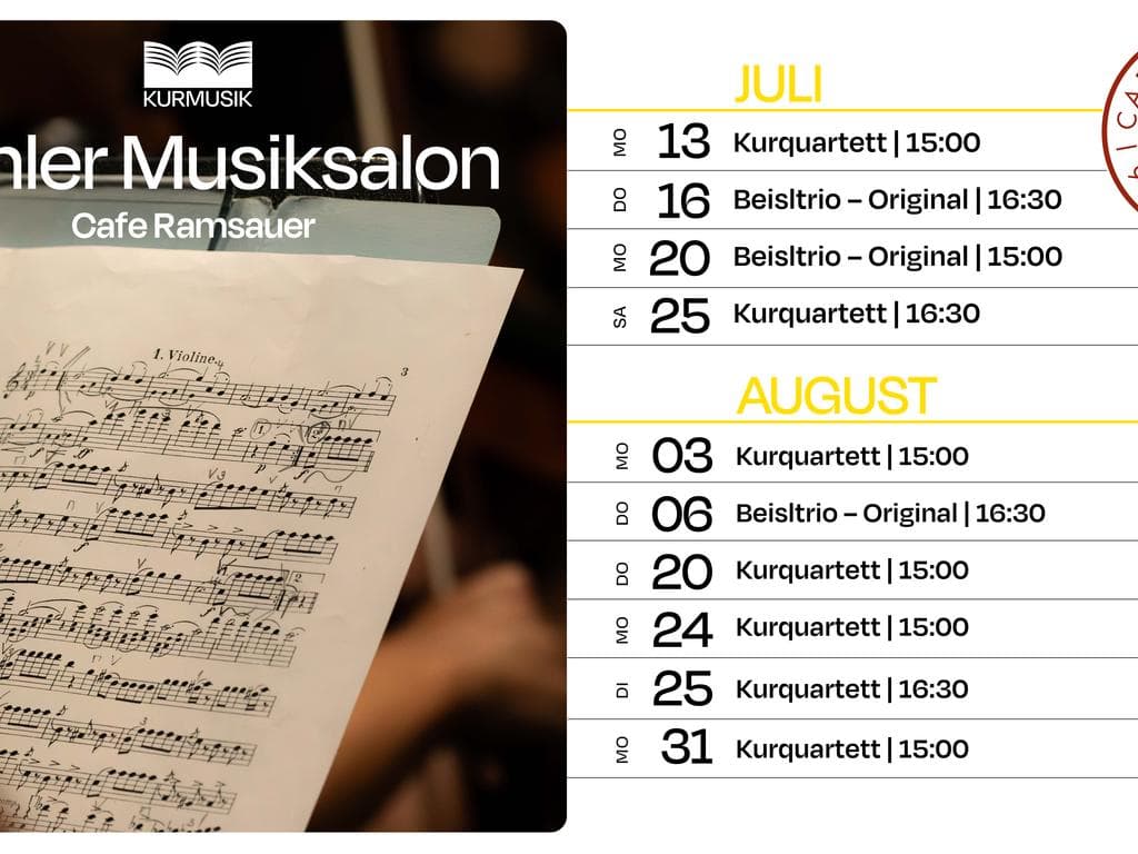 Ischler Musiksalon - Cafe Ramsauer - Beisltrio - Original