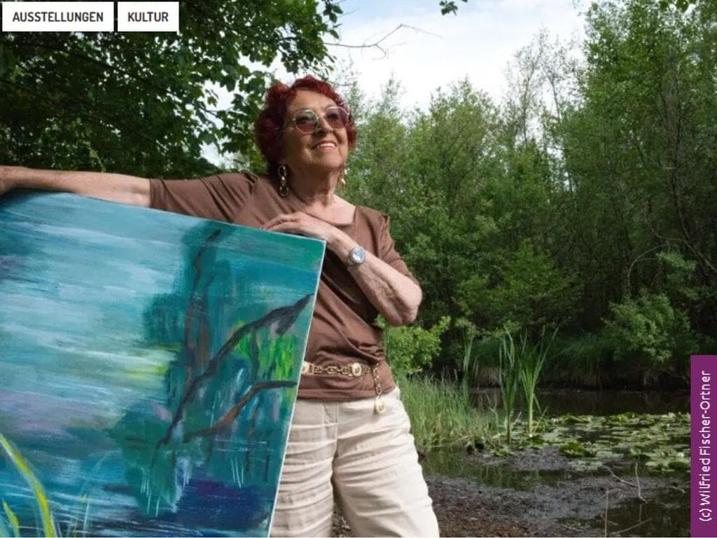 Christine Pahl - "Krottensee - Spiegel der Seele" - Bilderausstellung
