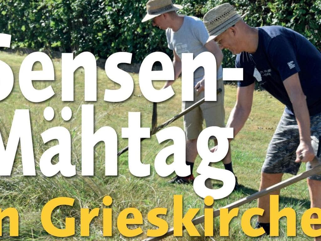 Sensen-Mähtag in Grieskirchen
