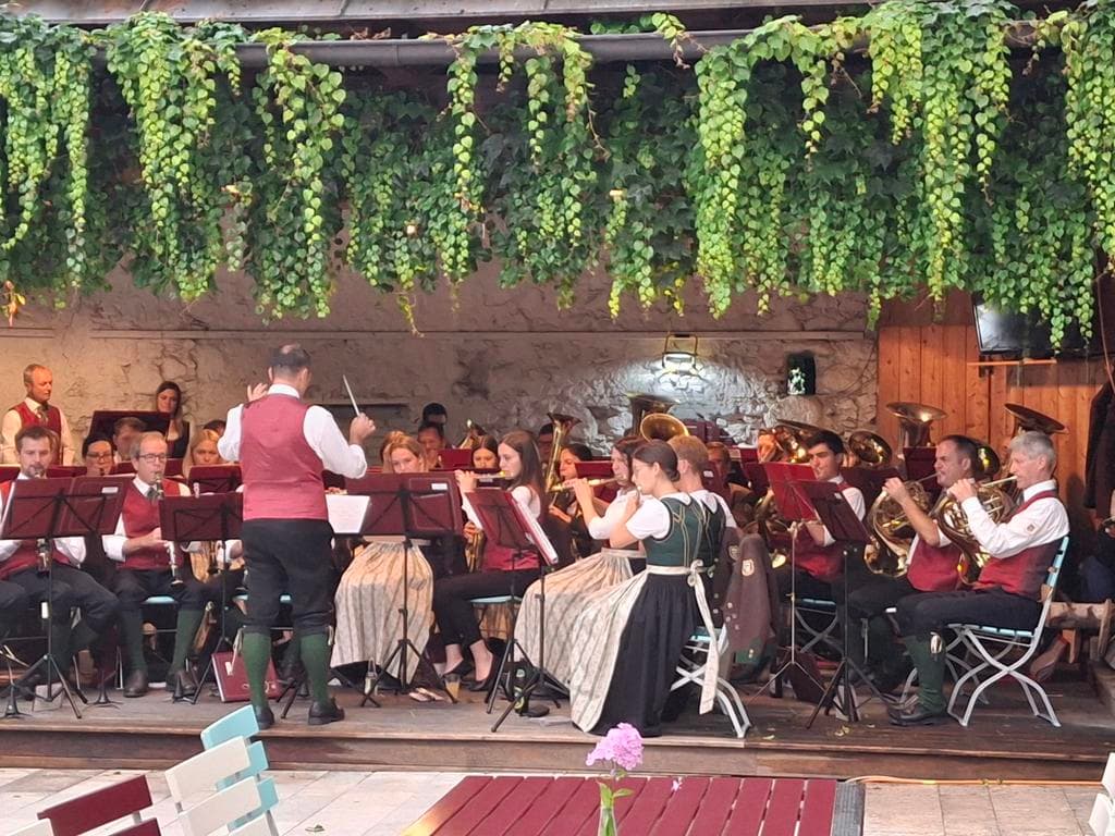 Sommerkonzert der Trachtenkapelle Ramsau