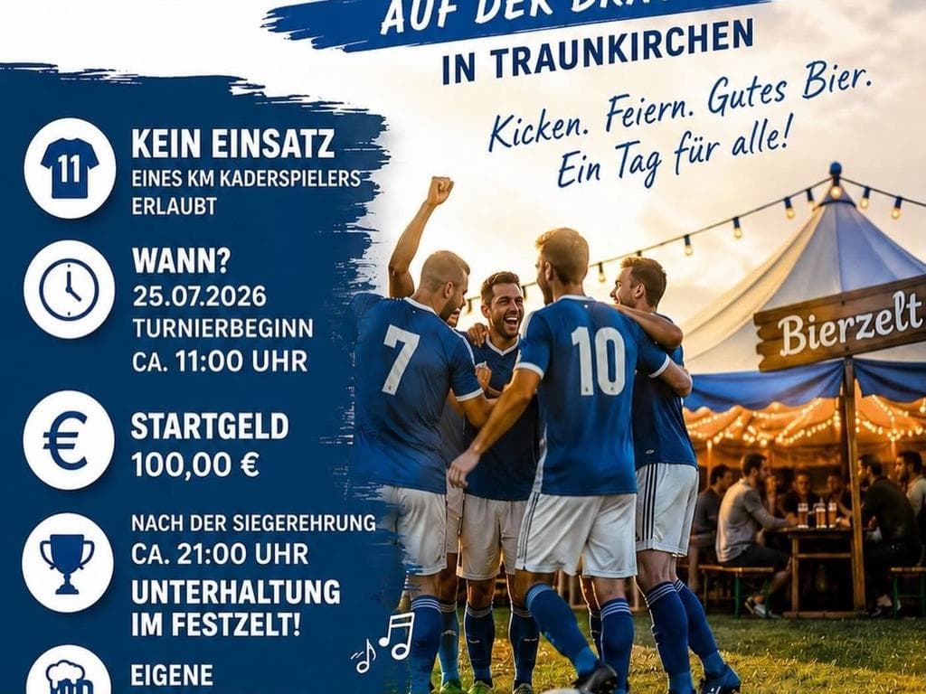 Fussball Hobbyturnier des NWZ Traunsee