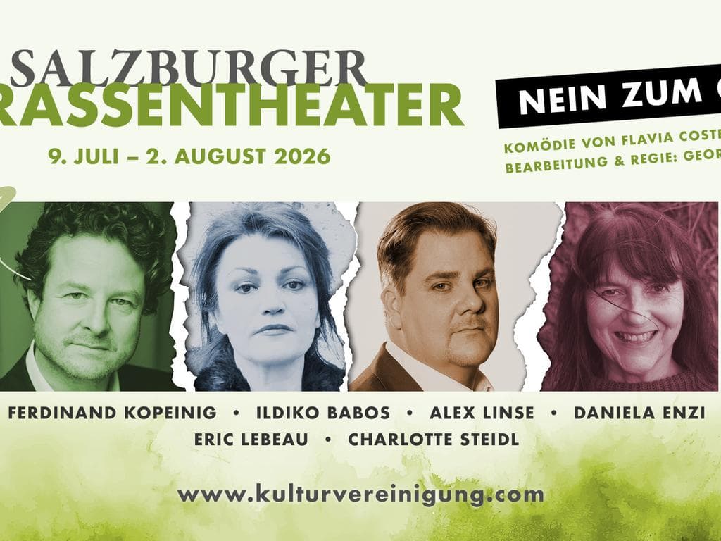 Salzburger Straßentheater "Nein zum Geld!"