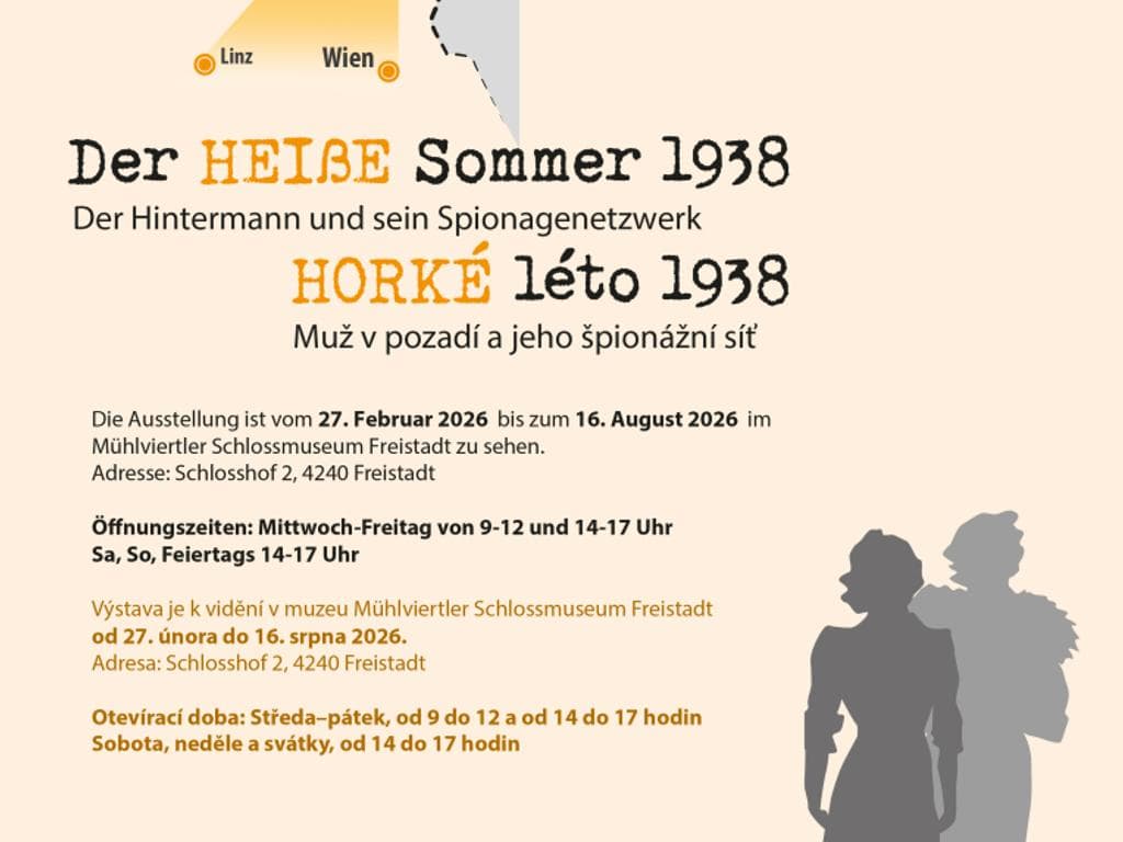 Ausstellung: Der HEISSE Sommer 1938. Der Hintermann und sein Spionagenetzwerk