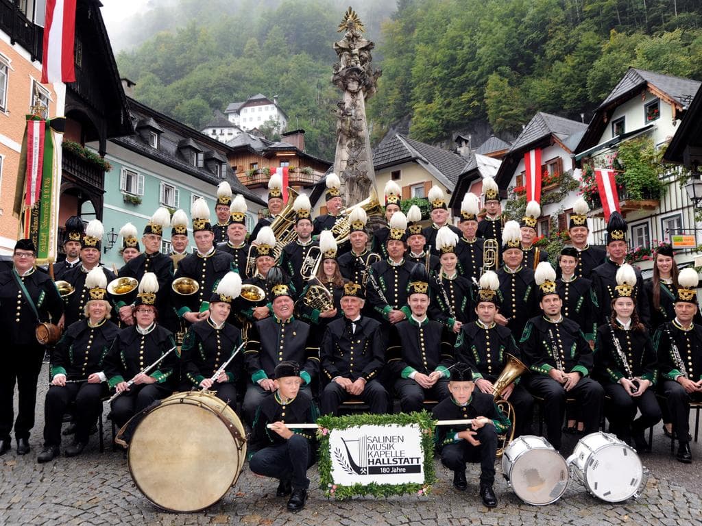 Seekonzert der Salinenmusikkapelle Hallstatt