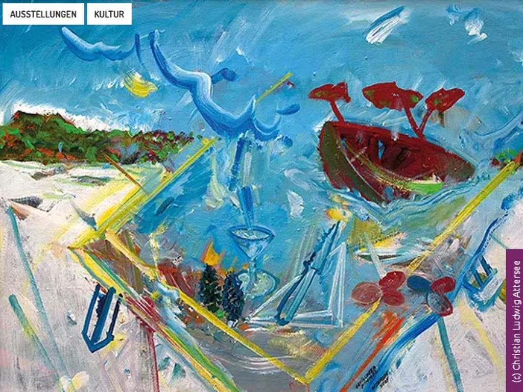 Attersee - Rundum - Ausstellung Christian Ludwig Attersee