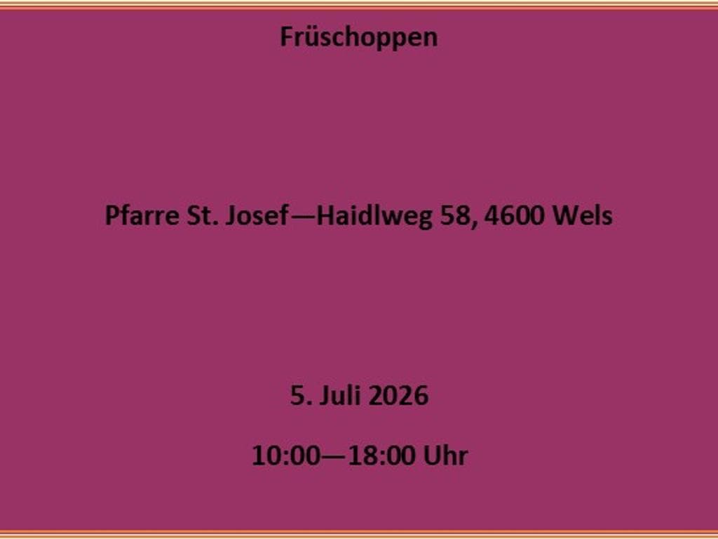 Frühschoppen
