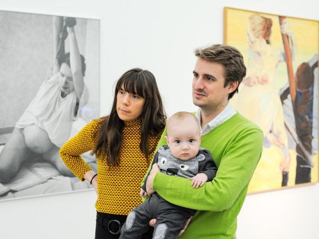 Baby Tour: Kunstspaziergang. forum metall