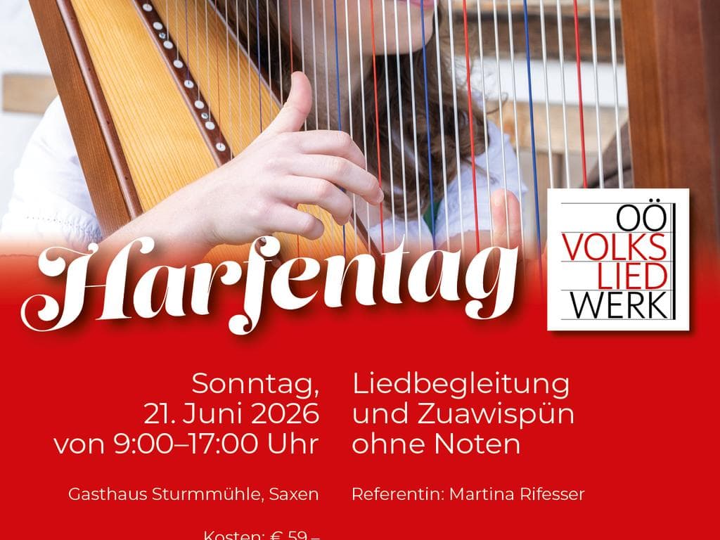 Harfentag mit dem OÖ. Volksliedwerk