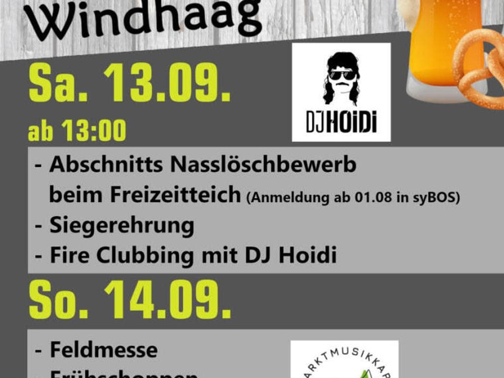 Oktoberfest der FF Windhaag