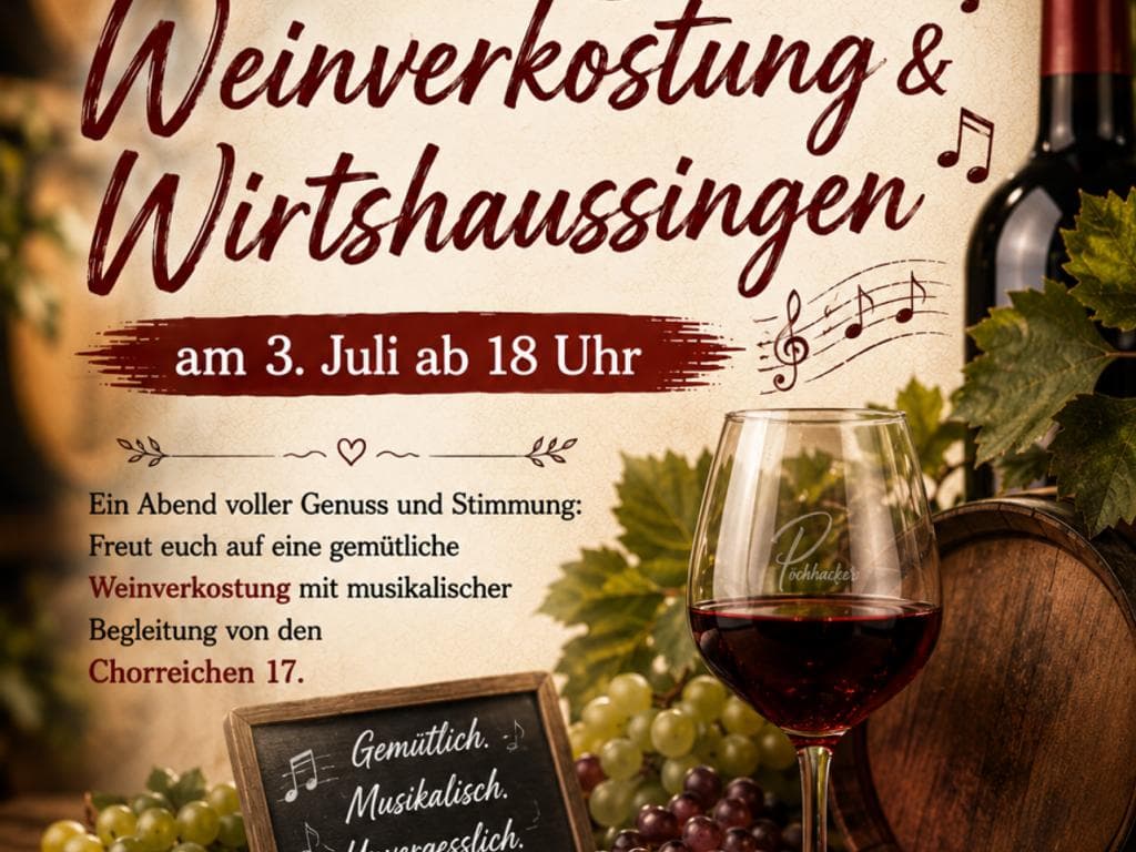 Wirtshaussingen & Weinverkostung
