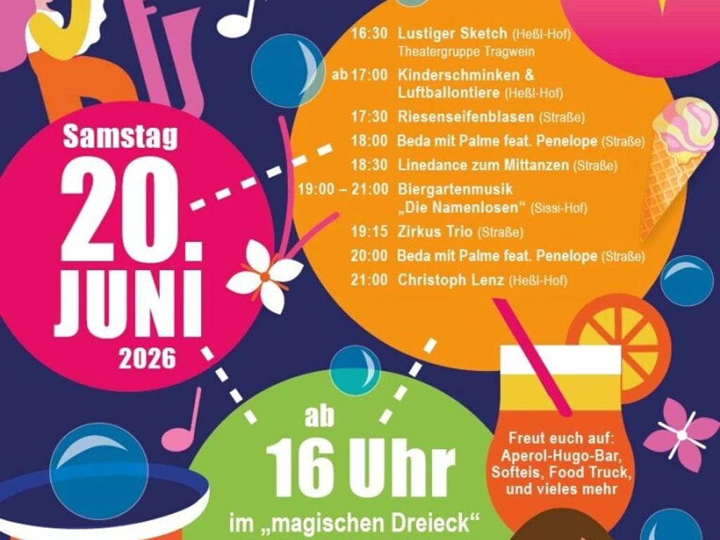 TRAGMEIN unser Straßenfest für Groß und Klein