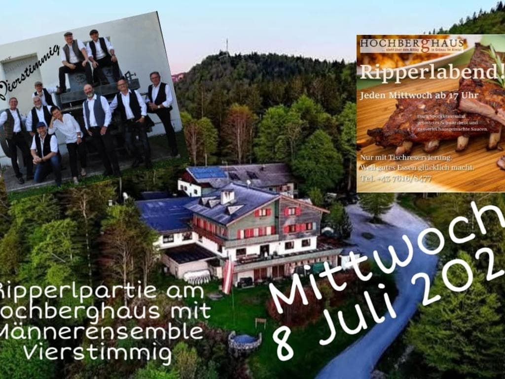 Ripperlpartie und Männerensemble Vierstimmig