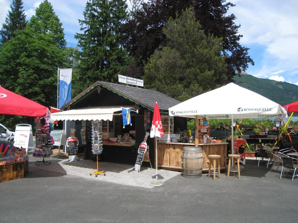 Kiosk am See