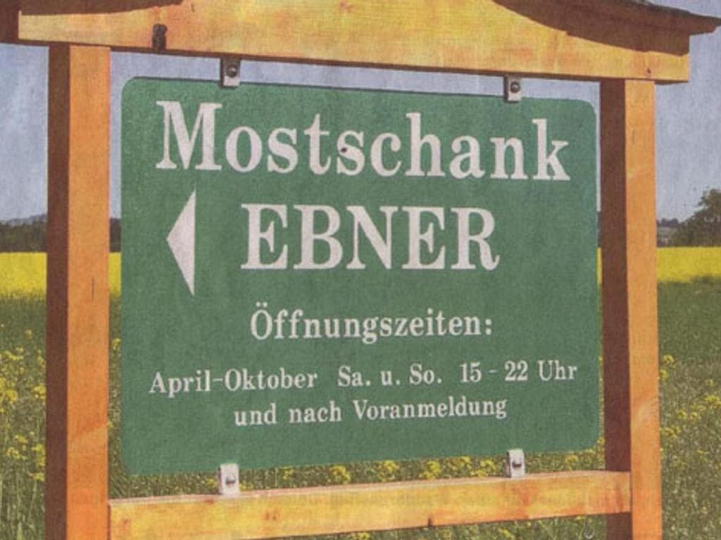 Mostheuriger Winkler vulgo "Ebner z'Eben"