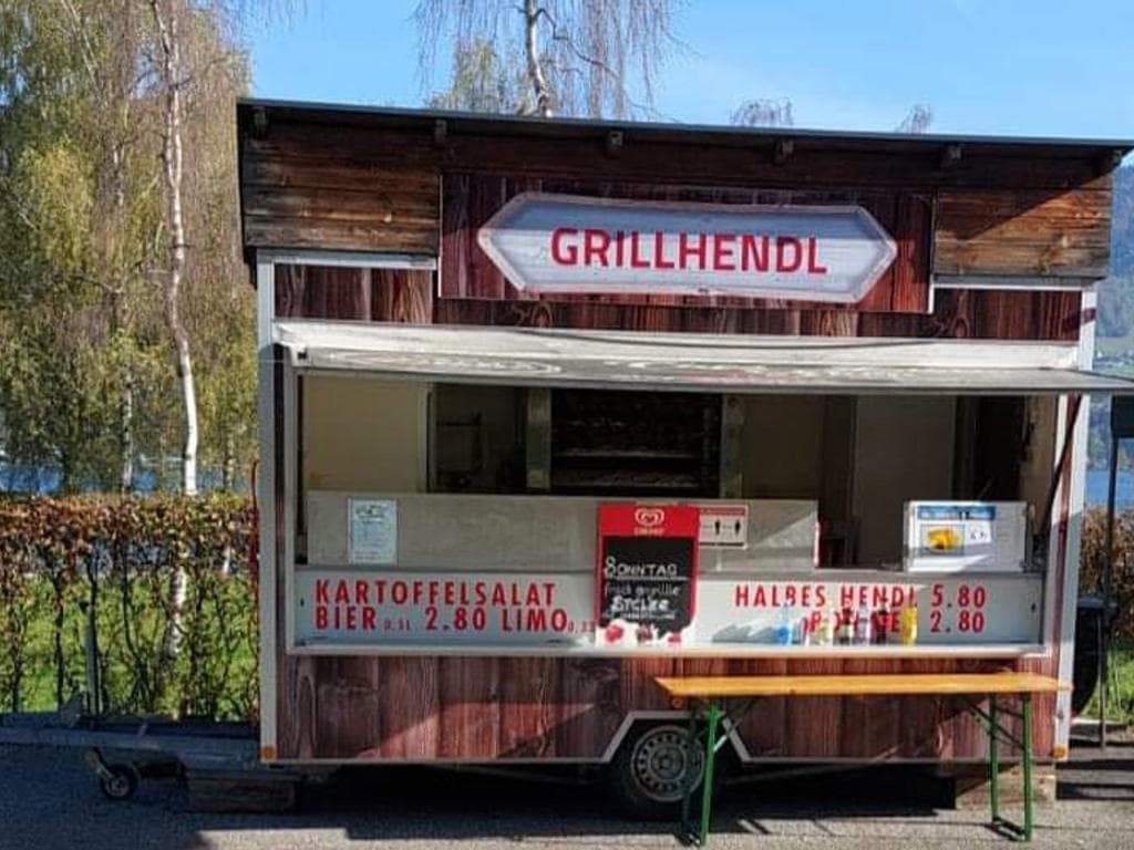 Grillhendl Stand
