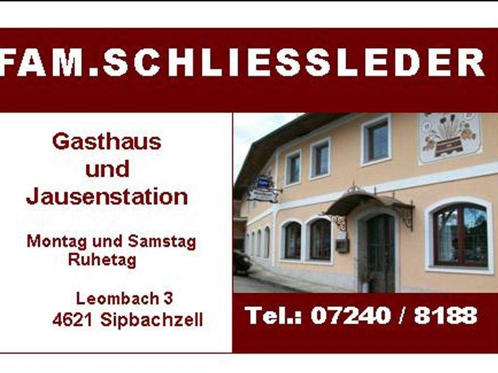 Gasthaus Schliesseder